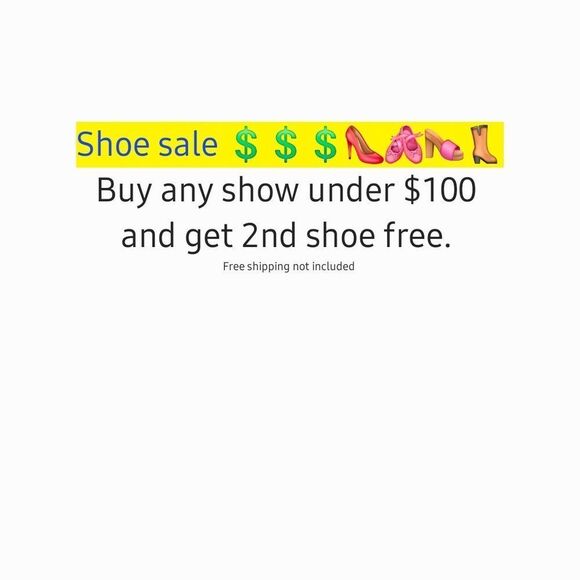 Shoe Sale Offer - Picture 1 of 1